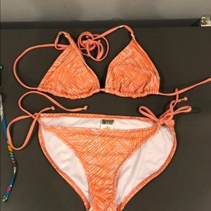 Orange Converse Bikini